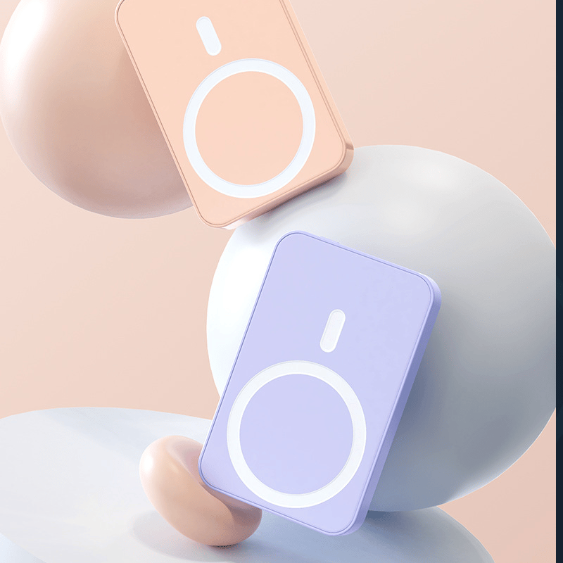 SnapVolt - Compact Magnetic Wireless Power Bank