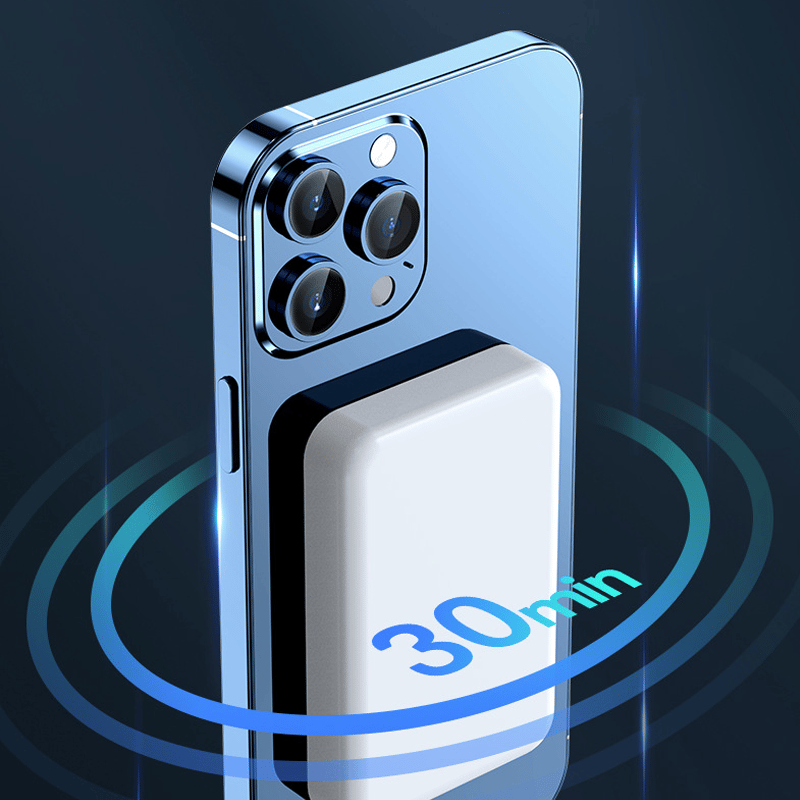 SnapVolt - Compact Magnetic Wireless Power Bank