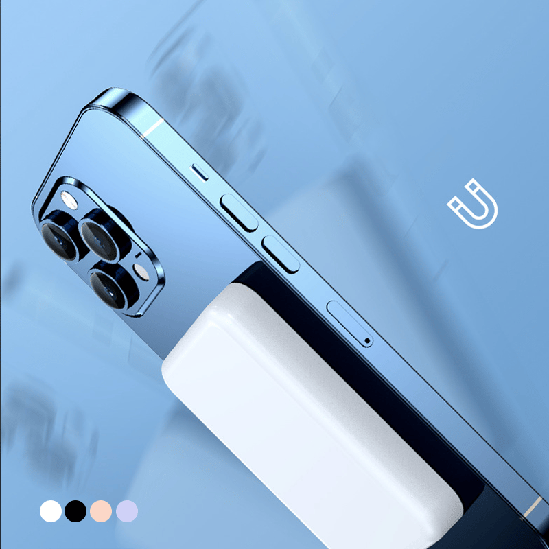 SnapVolt - Compact Magnetic Wireless Power Bank
