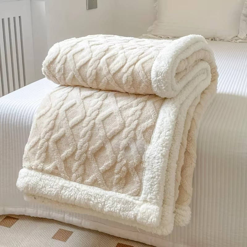 Snugglia - Thick Double-Sided Throw Blanket