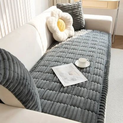 Sofara - Plush Quilted Sofa Pad Cover