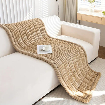 Sofara - Plush Quilted Sofa Pad Cover