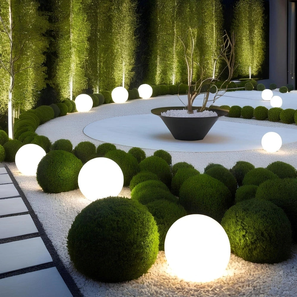 Sola Sphere Light | Weather-Resistant Solar Garden Light, Remote-Controlled 0