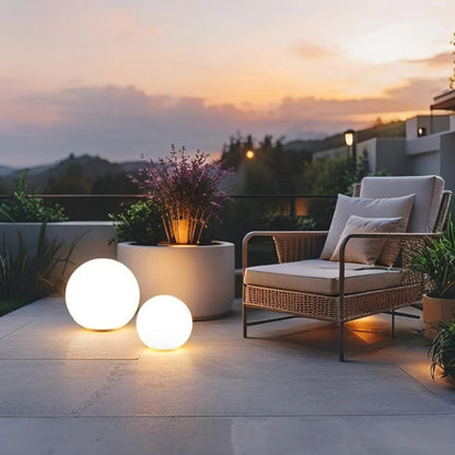 Sola Sphere Light | Weather-Resistant Solar Garden Light, Remote-Controlled 2