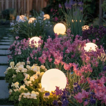 Sola Sphere Light | Weather-Resistant Solar Garden Light, Remote-Controlled 3