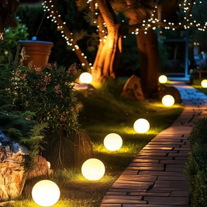 Sola Sphere Light | Weather-Resistant Solar Garden Light, Remote-Controlled 4