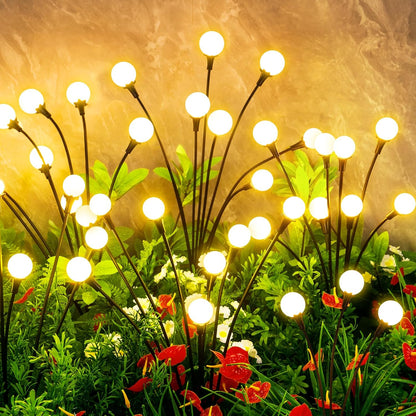 Solaire Firefly Lights | 32 LED Solar Garden Lights, Waterproof Design 0