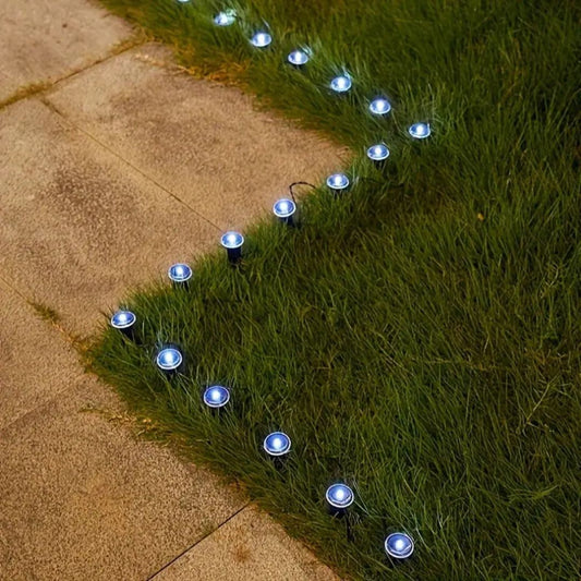 Solaire Garden Lights | Solar-Powered, Weatherproof 15-Pack Outdoor Lights 0