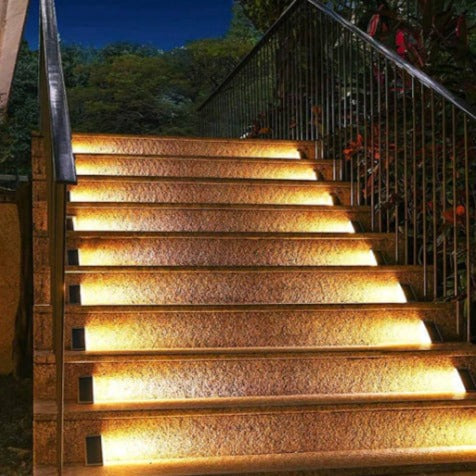 Solaire LED Step Lights | Solar Powered, Weather Resistant Outdoor Lighting 1