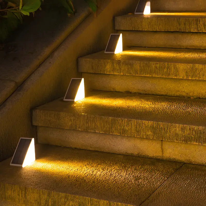 Solaire LED Step Lights | Solar Powered, Weather Resistant Outdoor Lighting 2