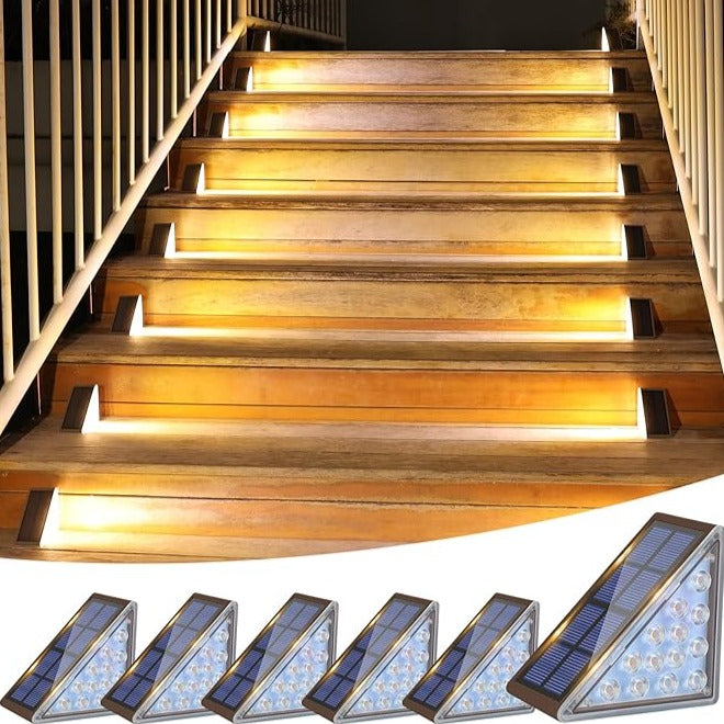 Solaire LED Step Lights | Solar Powered, Weather Resistant Outdoor Lighting 5