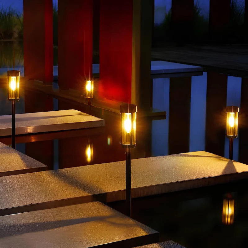 Solaire Torch Light | Solar Powered Outdoor Lighting, Eco-Friendly Design 1