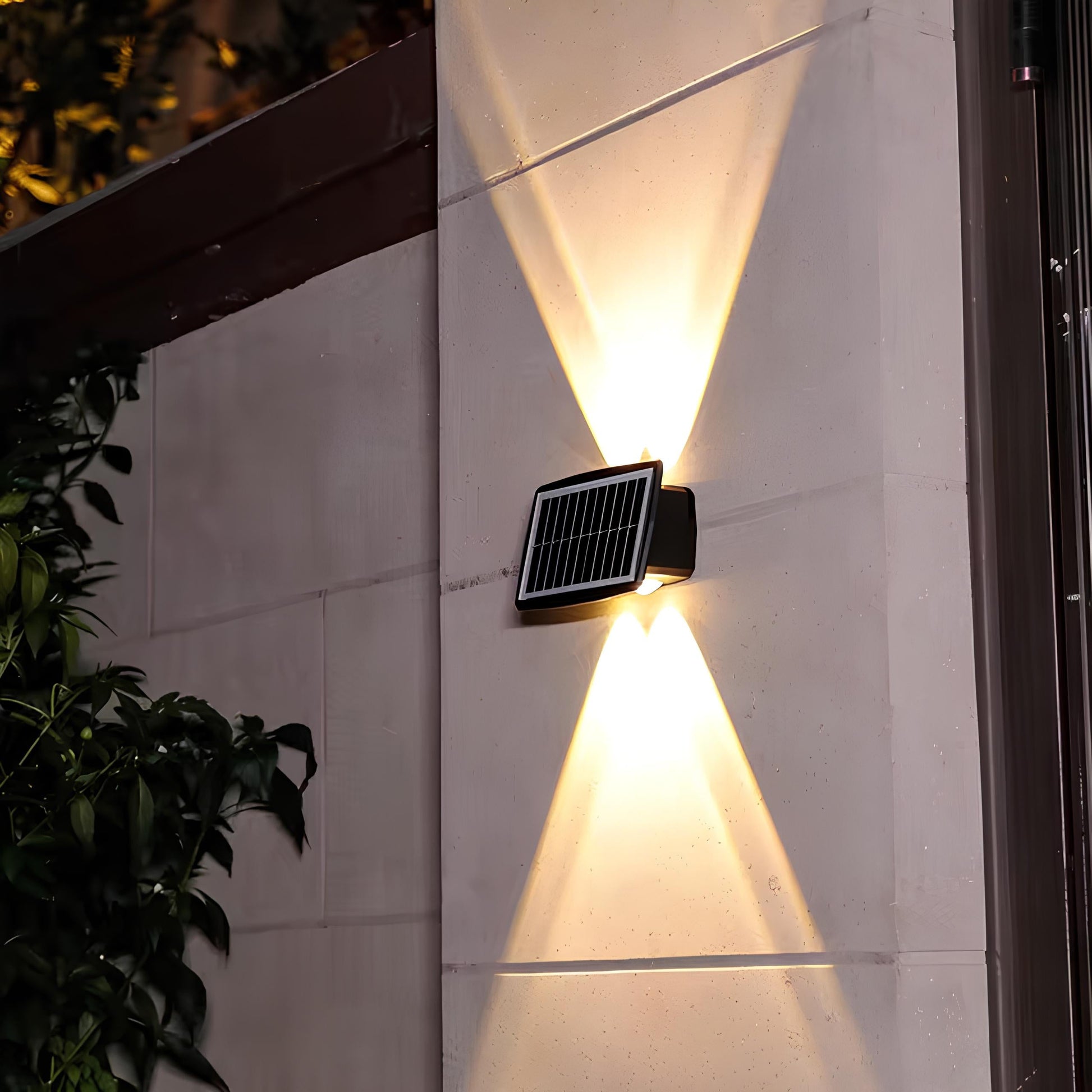 Solaire Wall Sconce | Solar-Powered Outdoor Wall Lights, Dual Lighting Modes 0
