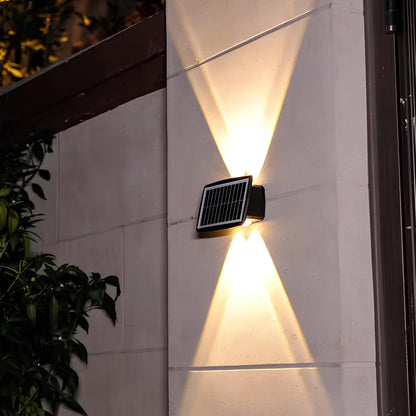 Solaire Wall Sconce | Solar-Powered Outdoor Wall Lights, Dual Lighting Modes 0