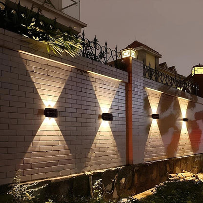 Solaire Wall Sconce | Solar-Powered Outdoor Wall Lights, Dual Lighting Modes 2