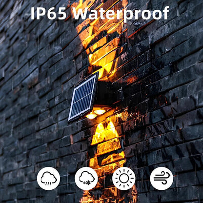 Solaire Wall Sconce | Solar-Powered Outdoor Wall Lights, Dual Lighting Modes 4