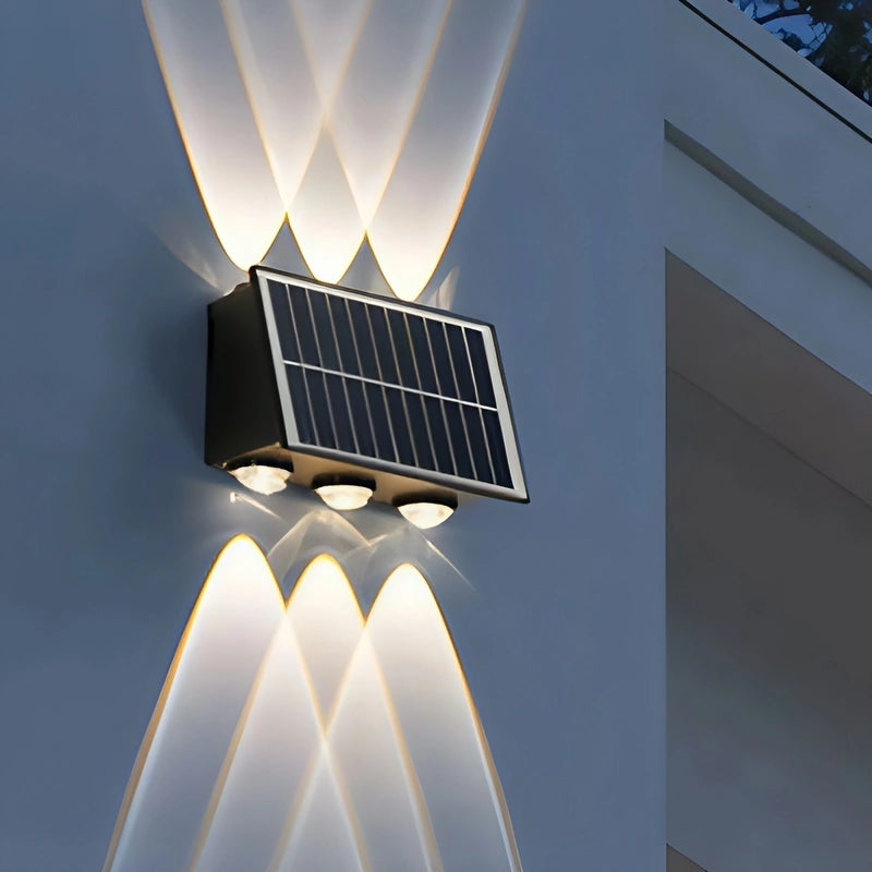 Solaire Wall Sconce | Solar-Powered Outdoor Wall Lights, Dual Lighting Modes 5