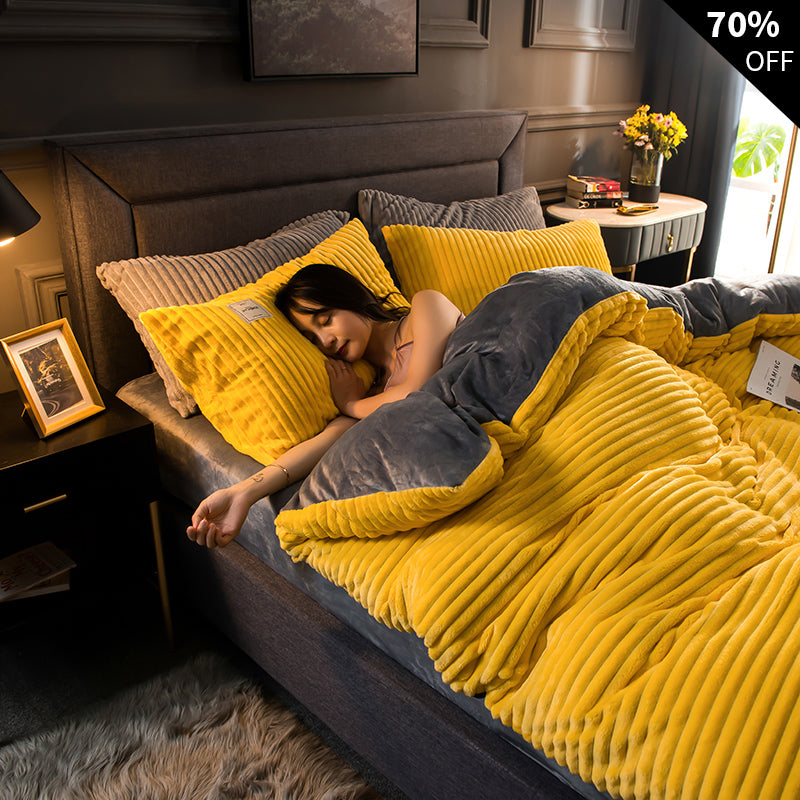Somnira - Textured Double-Layered Duvet Cover