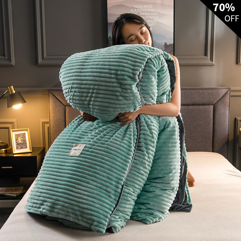 Somnira - Textured Double-Layered Duvet Cover