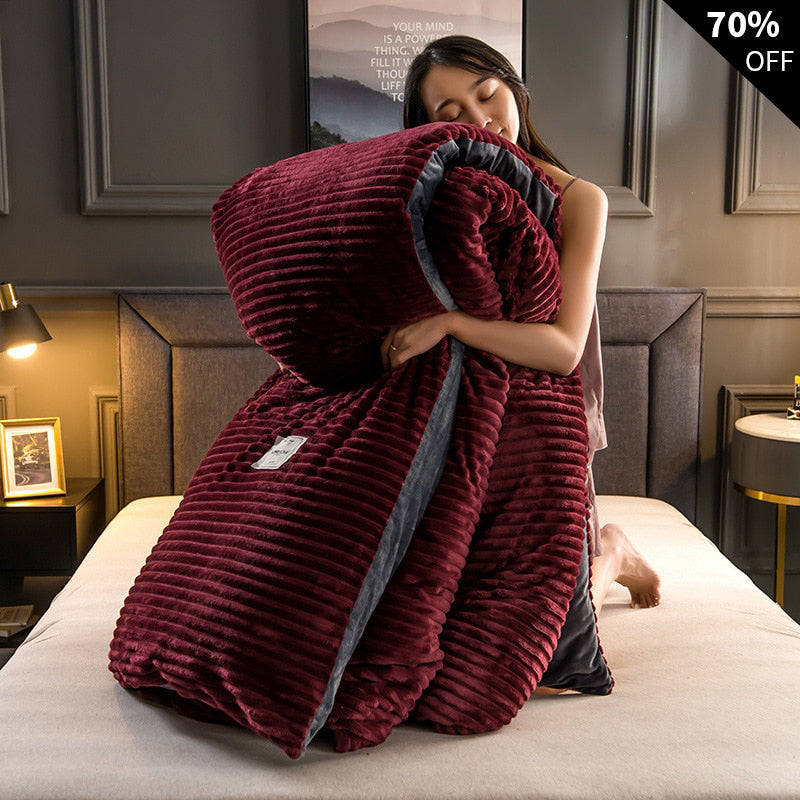 Somnira - Textured Double-Layered Duvet Cover