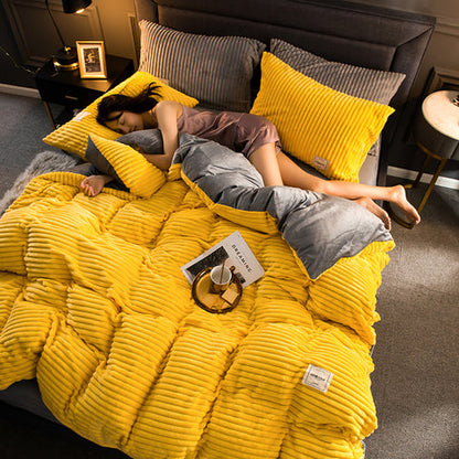 Somnira - Textured Double-Layered Duvet Cover