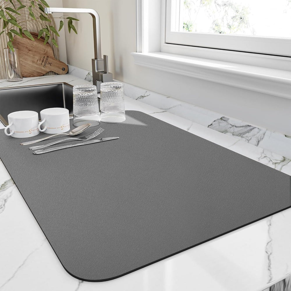 Sorbia - Low-Profile Highly Absorbent Dish Drying Mat