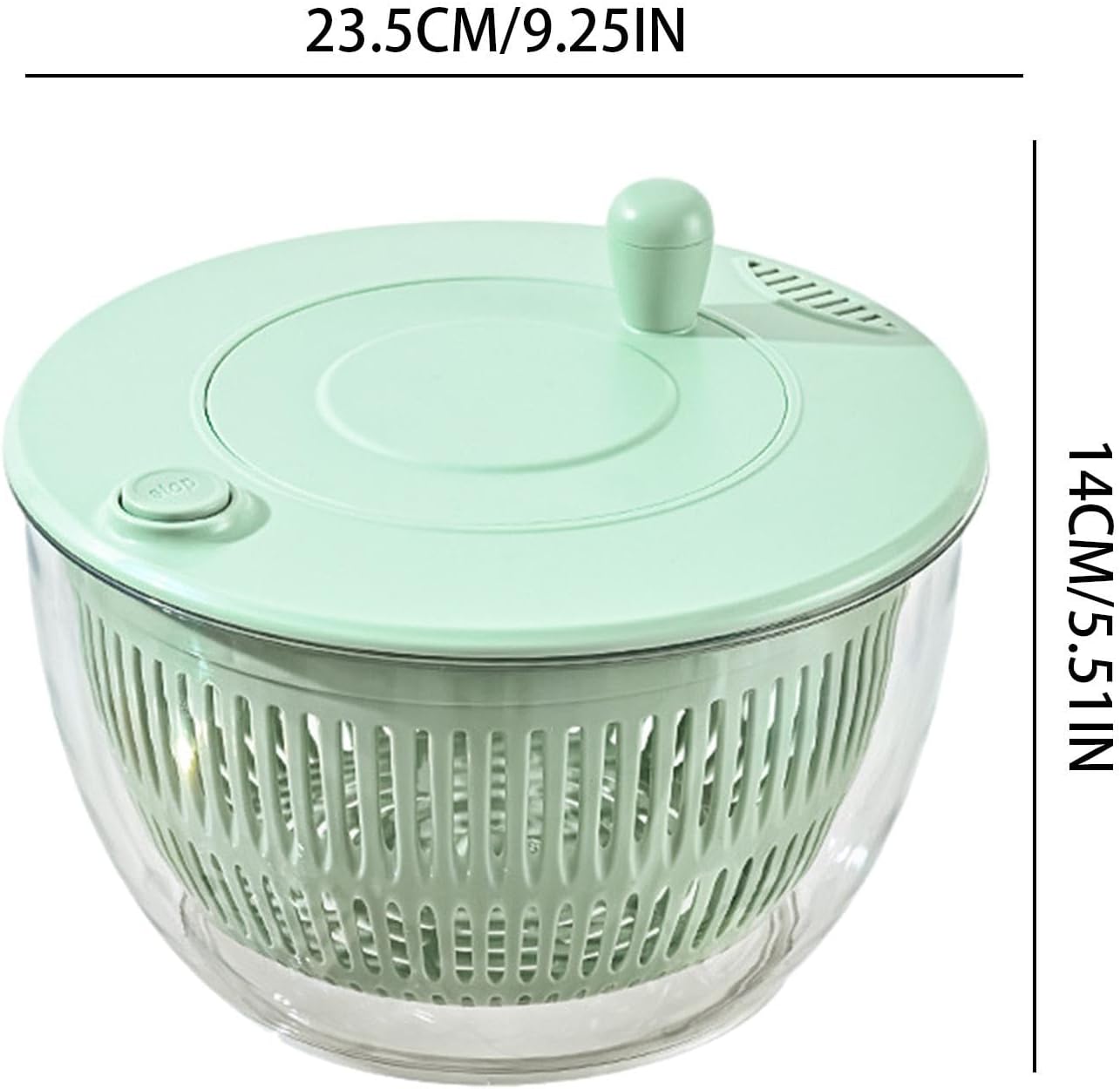 Spinnova - Manual Rotary Big Salad Spinner