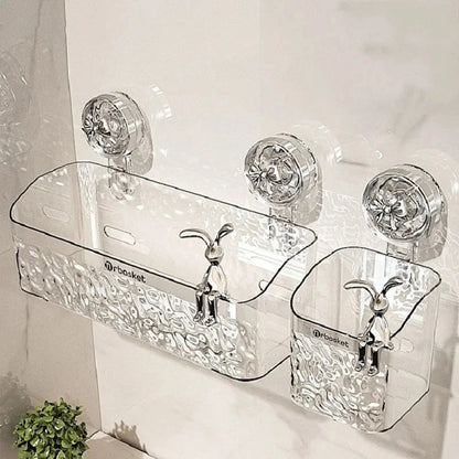 SuctioShelf - Suction Cup Shower Caddy