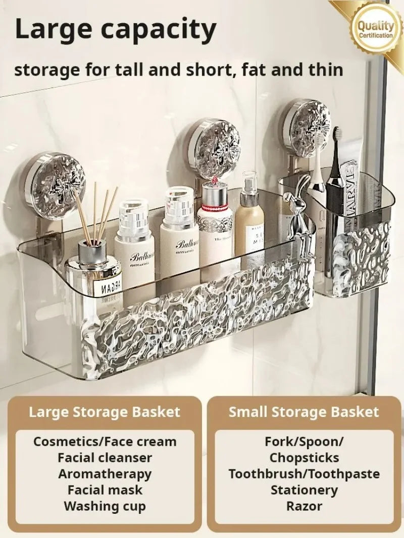 SuctioShelf - Suction Cup Shower Caddy