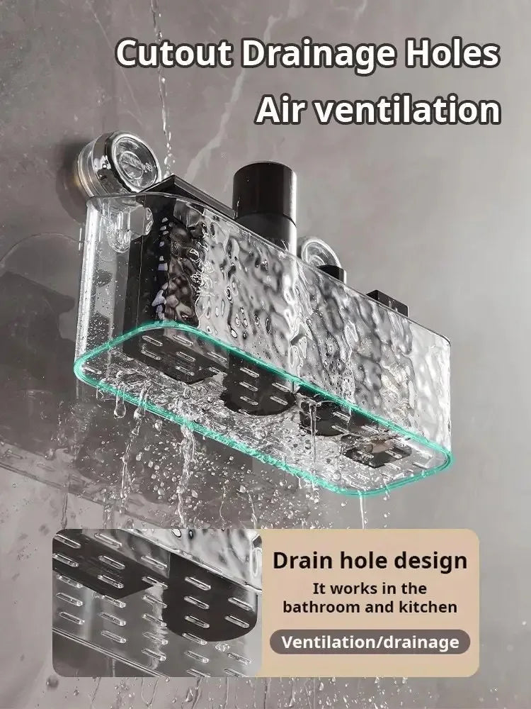 SuctioShelf - Suction Cup Shower Caddy