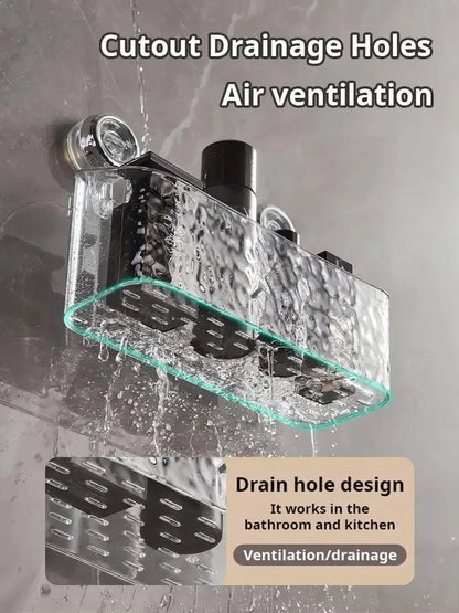 SuctioShelf - Suction Cup Shower Caddy