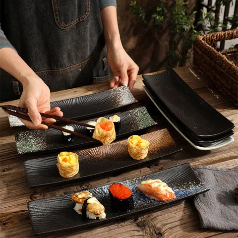 Sushima - Long Rectangular Serving Plate
