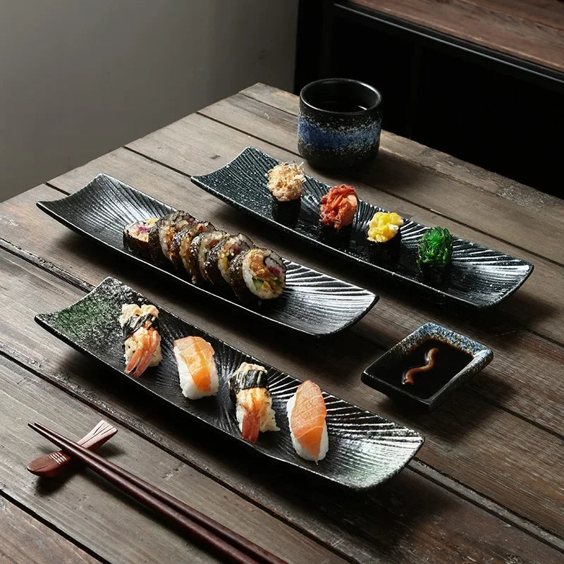 Sushima - Long Rectangular Serving Plate
