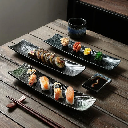 Sushima - Long Rectangular Serving Plate