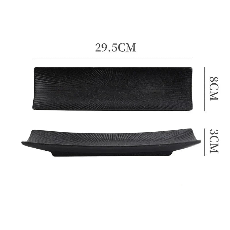 Sushima - Long Rectangular Serving Plate