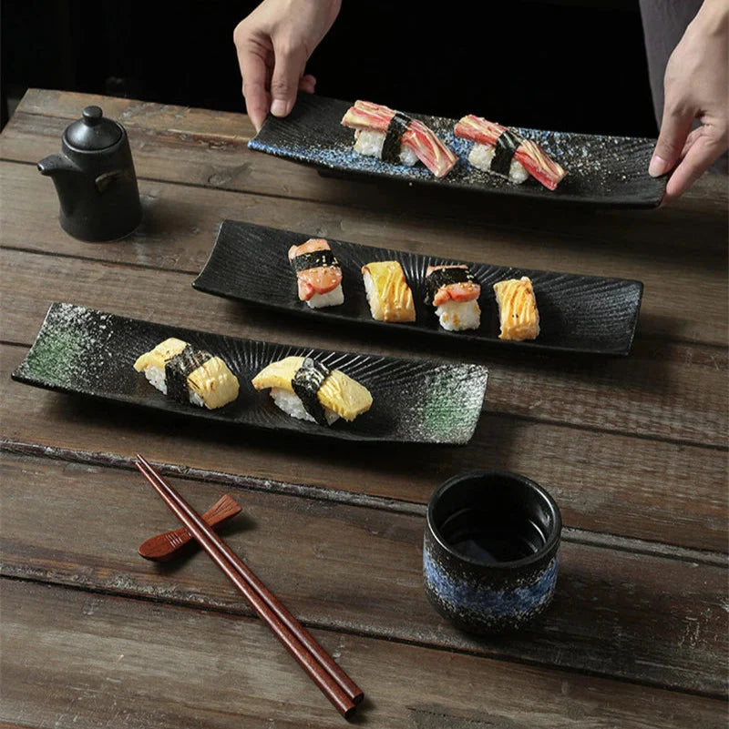 Sushima - Long Rectangular Serving Plate