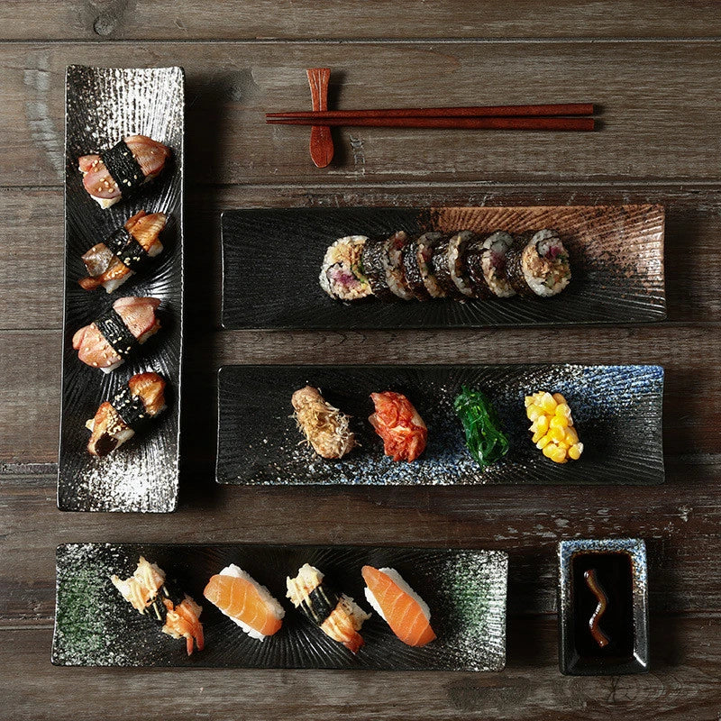 Sushima - Long Rectangular Serving Plate