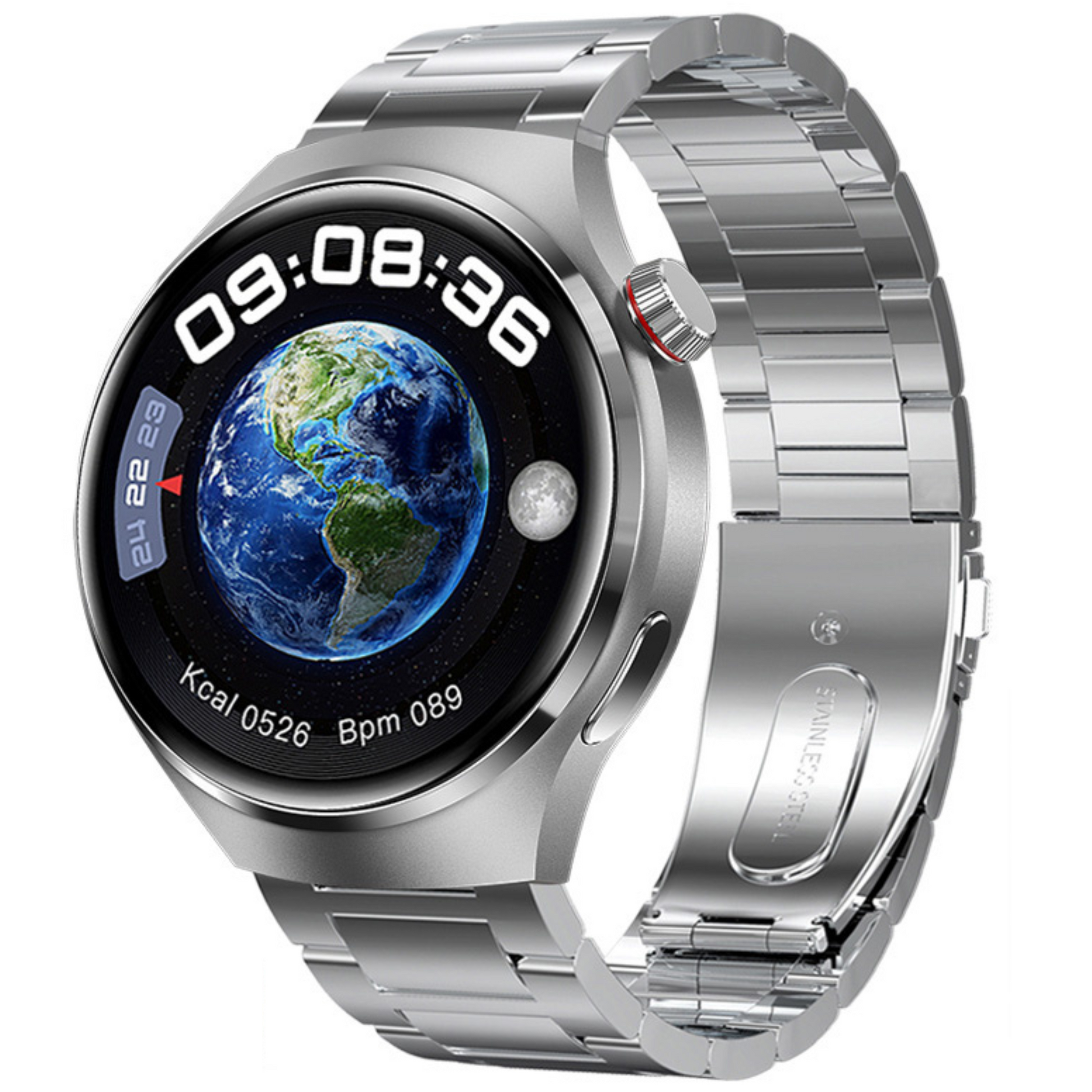 SyncPulse - Round Digital Smartwatch