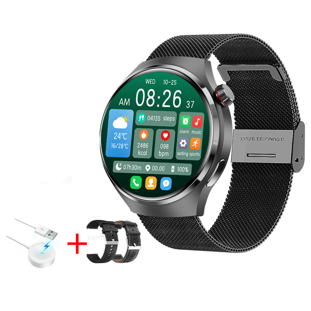 SyncPulse - Round Digital Smartwatch