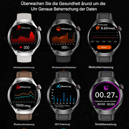 SyncPulse - Round Digital Smartwatch
