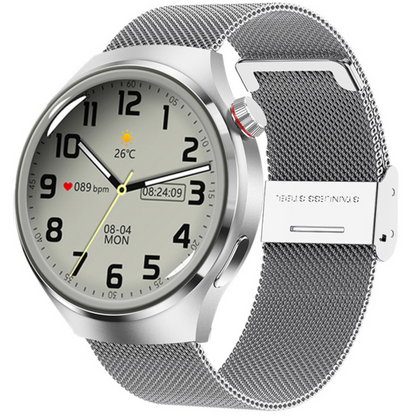 SyncPulse - Round Digital Smartwatch