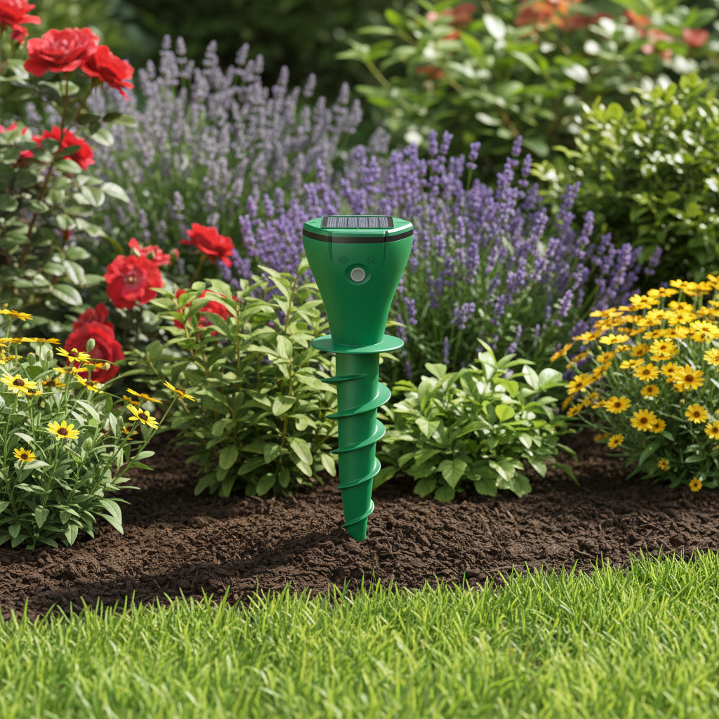 TerraPulse - Solar Powered Sonic Animal Repeller