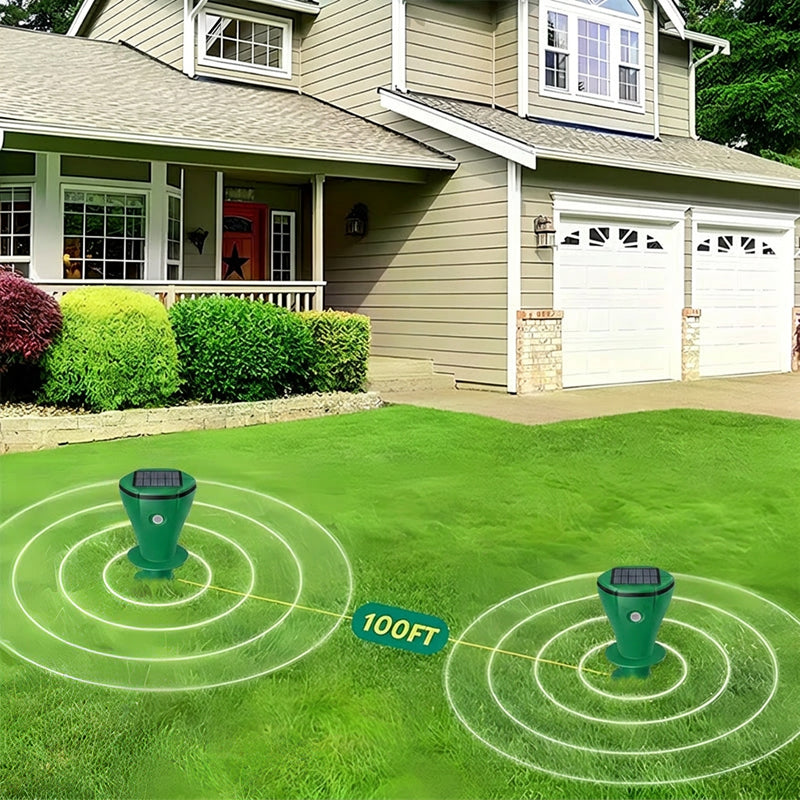 TerraPulse - Solar Powered Sonic Animal Repeller