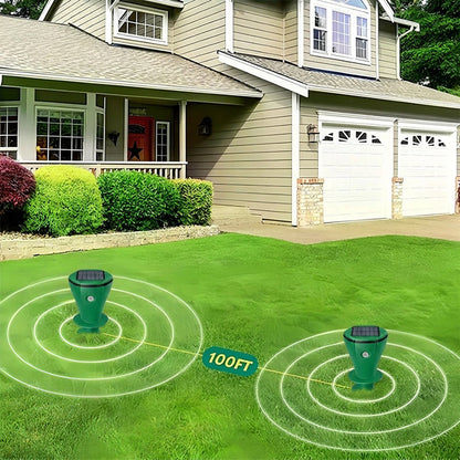 TerraPulse - Solar Powered Sonic Animal Repeller