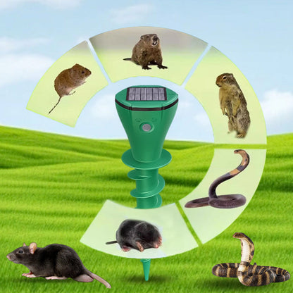 TerraPulse - Solar Powered Sonic Animal Repeller