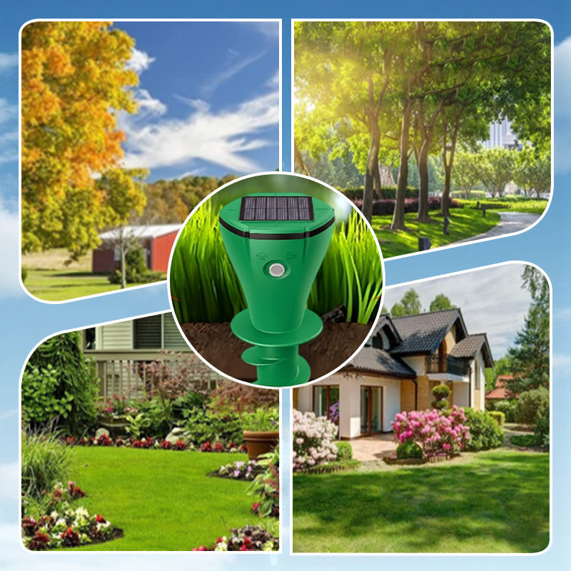 TerraPulse - Solar Powered Sonic Animal Repeller