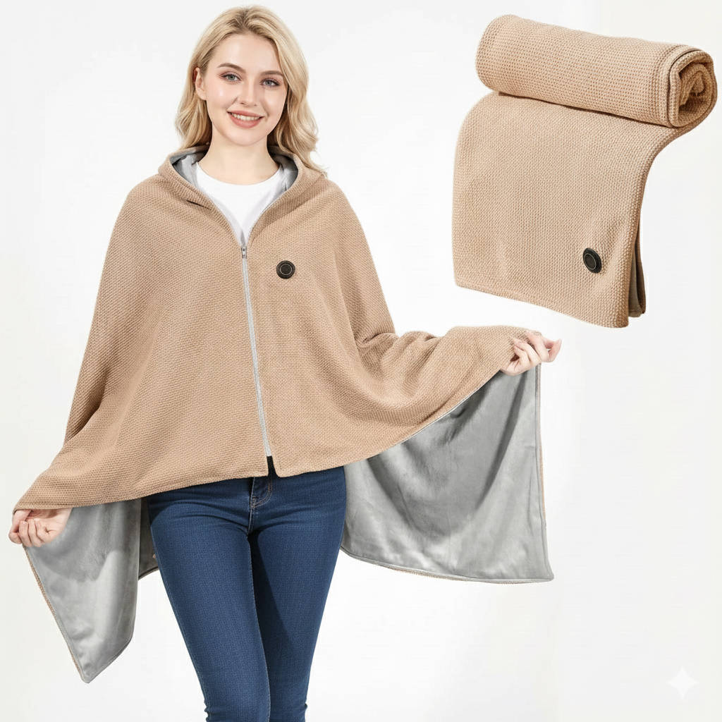 ThermaWrap - Zip-Front Heated Electric Blanket