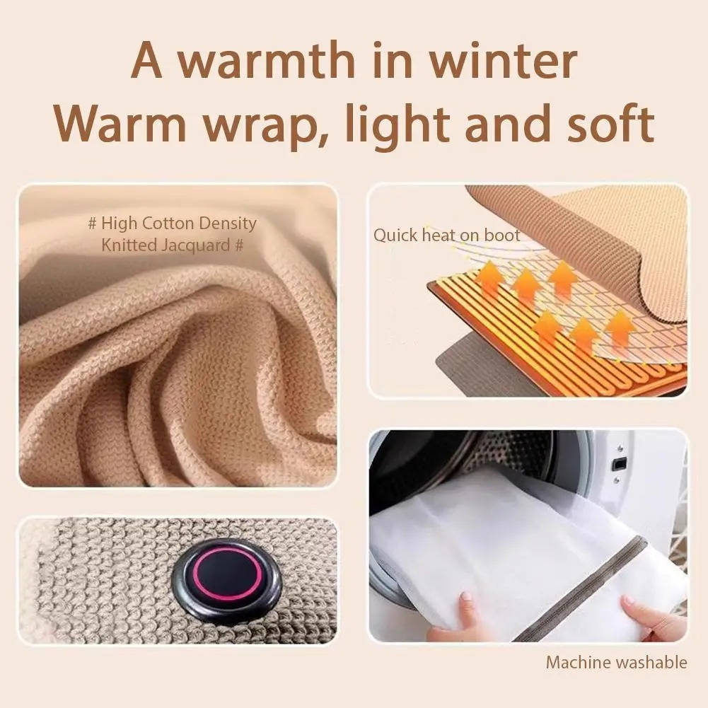 ThermaWrap - Zip-Front Heated Electric Blanket
