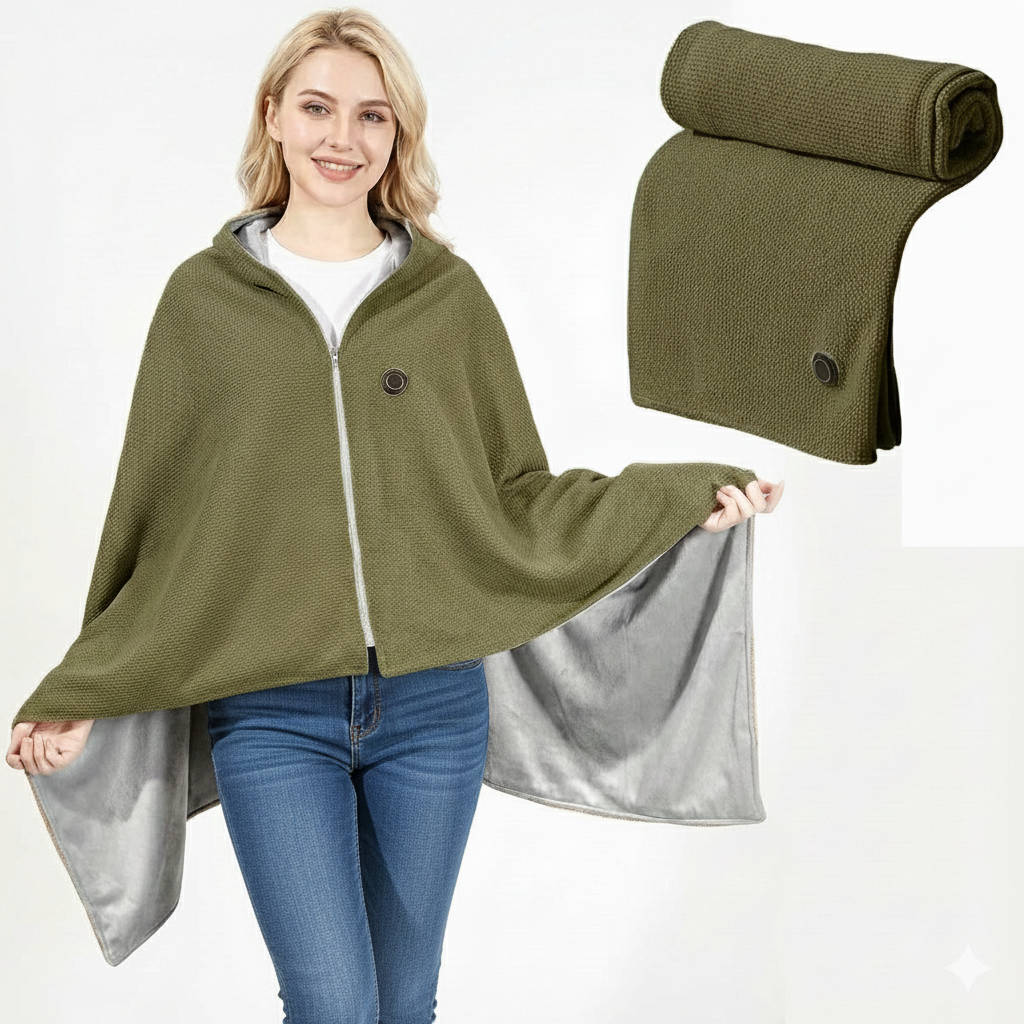 ThermaWrap - Zip-Front Heated Electric Blanket
