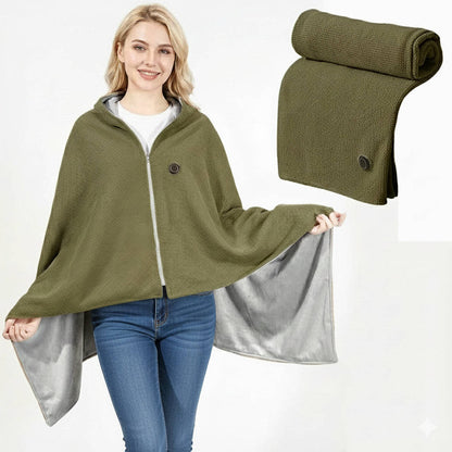 ThermaWrap - Zip-Front Heated Electric Blanket